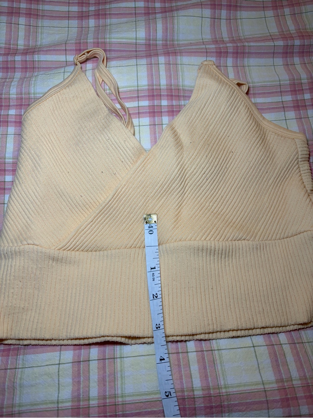 Forever 21 Yellow Ribbed Tank - Picture 5 of 7